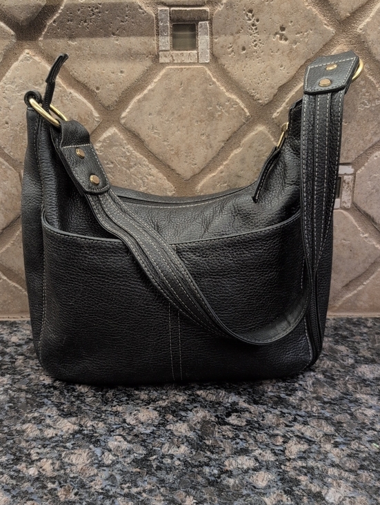 Coronado Leather Handbags - Coronado Genuine Leather Concealed Carry Shoulder Bag